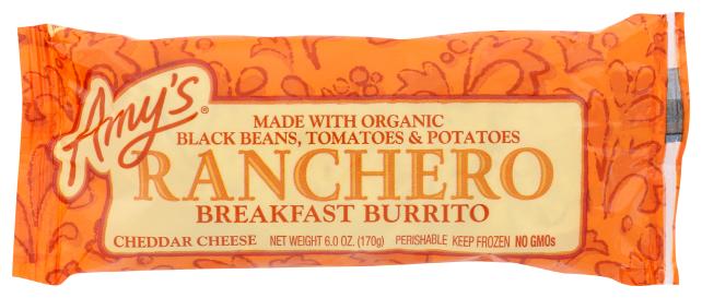 Breakfast Burrito Ranchero 6 Oz