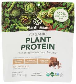 Org Plant Protein Choc Bag 12.9 Oz
