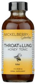 Throat & Lung Honey Tonic 4 Oz