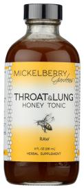 Throat & Lung Honey Tonic 8 Oz