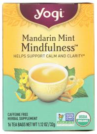 Tea Mindfulness Mand Mint Org 16 Ct
