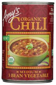 Chili 3 Bean Vegetable Org 14.7 Oz