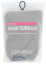 Hair Turban Grey 1 Ct