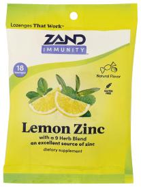 Lemon Zinc Lozenge 18 Oz