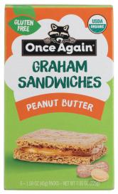 Grahm Sndwch Peanut Btr Org 1.59 Oz