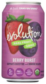 Soda Berry Brst Fruit Jce Org 12 Oz