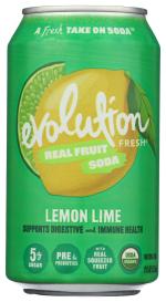 Soda Lemon Lime Fruit Jce Org 12 Oz