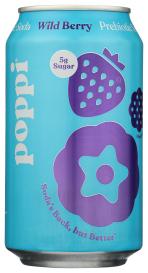 Soda Wild Berry Prebiotic 12 Oz