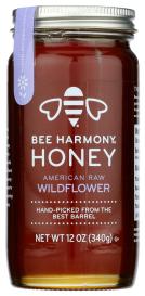 Honey Raw Wildflower 12 Oz