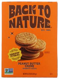 Cookies Pb Creme Sandwich 8.25 Oz