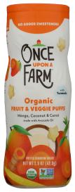 Puffs Mango Carrot Cocont Org 1.5 Oz