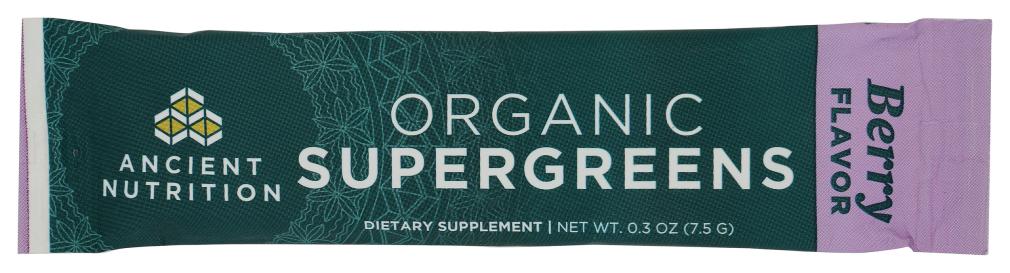 Org Super Greens Berry 1 Ct