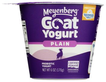 Goat Yogurt Plain 6 Oz