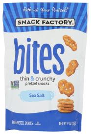 Pretzel Crisp Bites Sea Salt 9 Oz