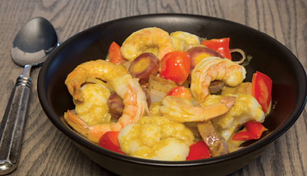 Easy Shrimp And Veggie Curry Recipe