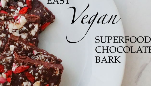 Vegan Holiday Chocolate Bark Recipe