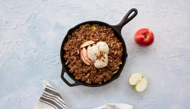 Iron Skillet Apple Crisp
