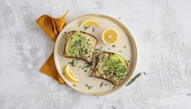 Smashed Chickpea Salad