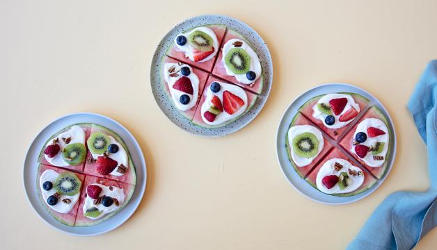 Fruity Watermelon Pizza