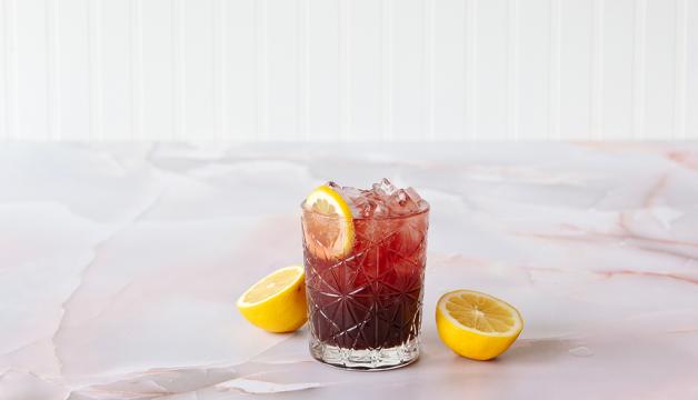 Green Tea Cherry Lemonade