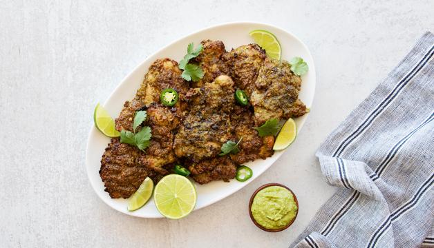 Spicy Cashew Grilled Chicken