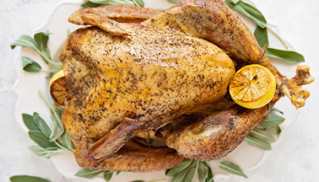 Simple Roasted Turkey, The Low & Slow Way