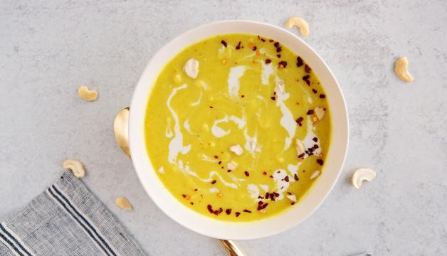 Creamy Curry Cauliflower Soup