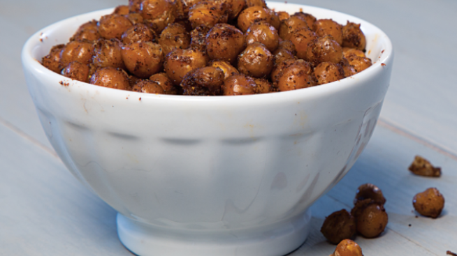Spicy Roasted Chickpeas Recipe