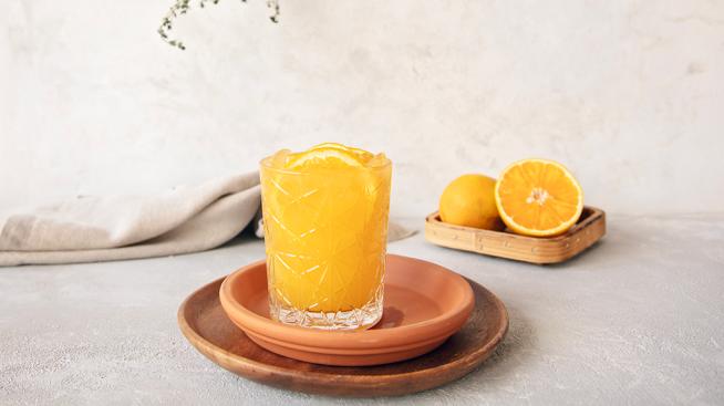 Non-Alcoholic Kombucha Mimosa