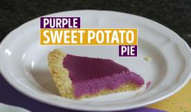 Purple Sweet Potato Pie